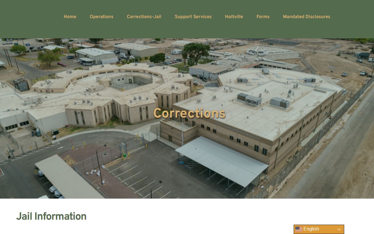 Imperial County 24 hour booking corrections jail portal